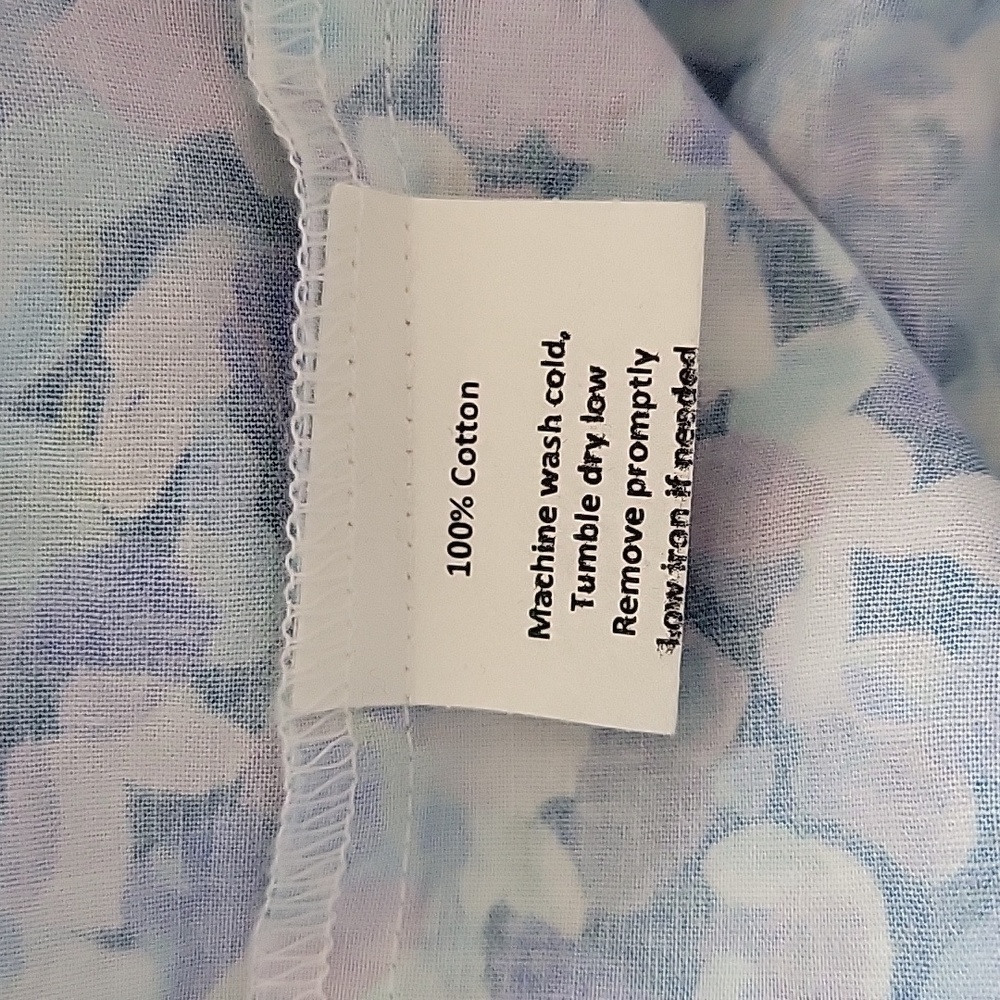 Sara Campbell Blue Floral Maxi Dress - Picture 6 of 8